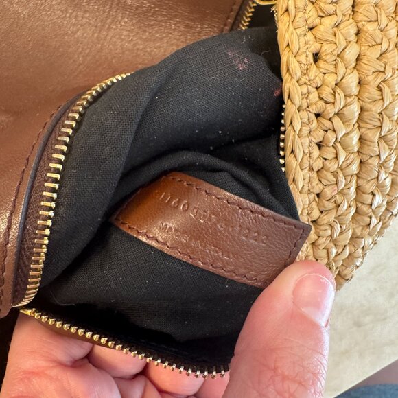 Saint Laurent Medium Kate 99 Tassel Flap Bag Woven Raffia - Picture 3 of 6